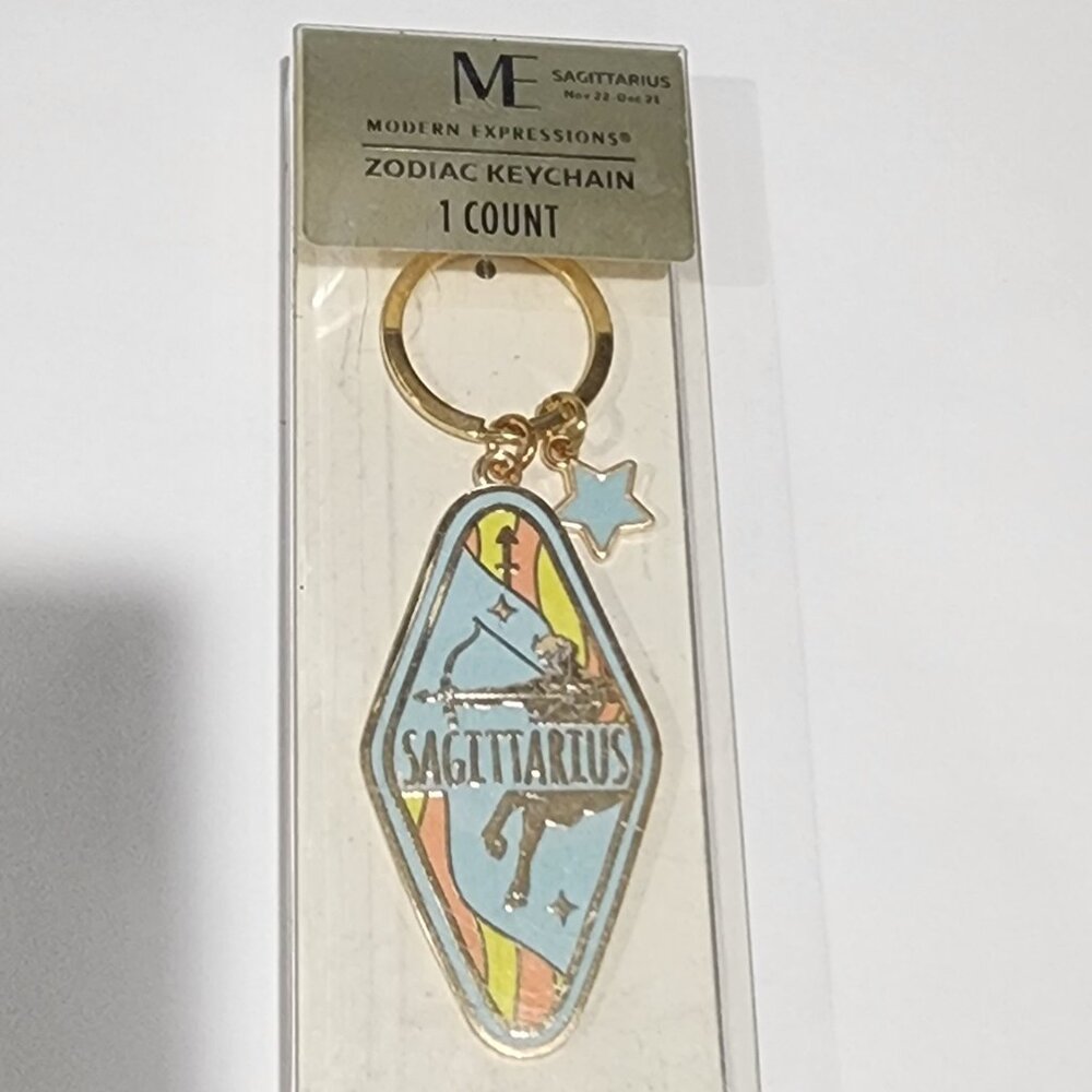 Sagittarius Keychain